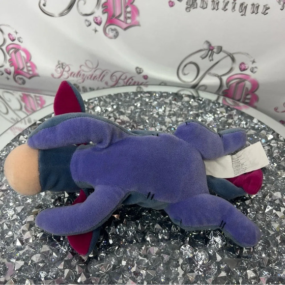 Disney EYORE plushie  Winnie the Pooh stuffed toy mini cute donkey bow on tail🎀 - Picture 6 of 8